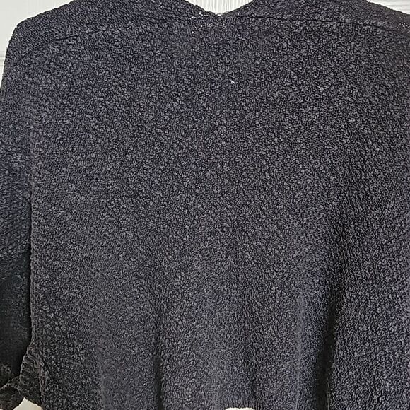 Zara Girl's Knitted Open Front Cardigan With Long Sleeves - Picture 4 of 16